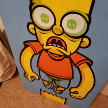 Load image into Gallery viewer, In Over Your Head Bart - 24" W X 48" H CANVAS