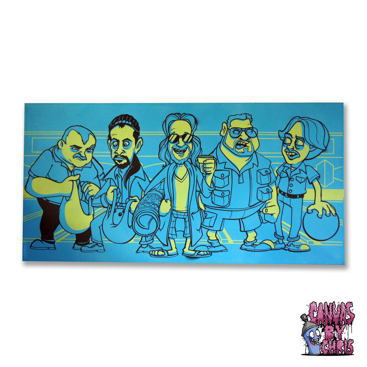 THE DUDE CANVAS 24" x 48" CANVAS CANVASBYCHRIS