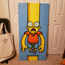 Load image into Gallery viewer, In Over Your Head Bart - 24&quot; W X 48&quot; H CANVAS
