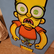 Load image into Gallery viewer, In Over Your Head Bart - 24&quot; W X 48&quot; H CANVAS