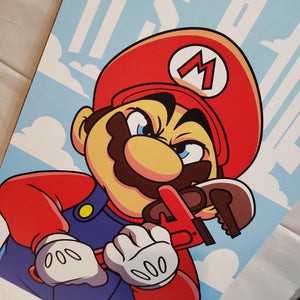 Mario - 11" x 17" PRINT