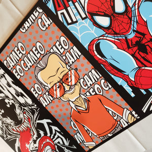 Spidey and friends- 11" x 17" PRINT