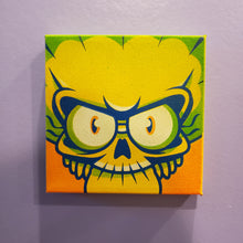 Load image into Gallery viewer, ACK ACK Head - 6 &quot; x 6&quot; in CANVAS