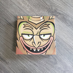 Sexy Beast canvas - 6" x 6" in CANVAS