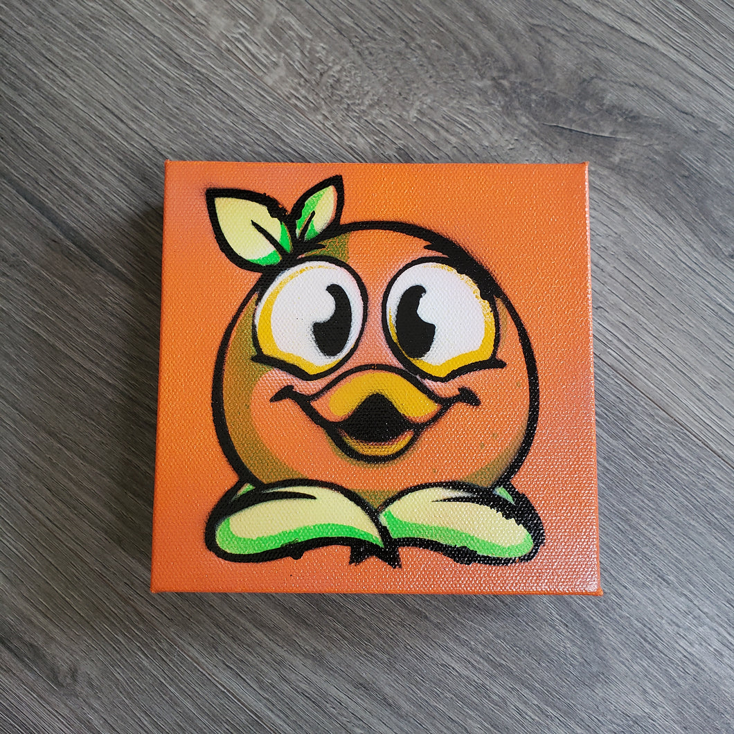 Orange Bird Head - 6 